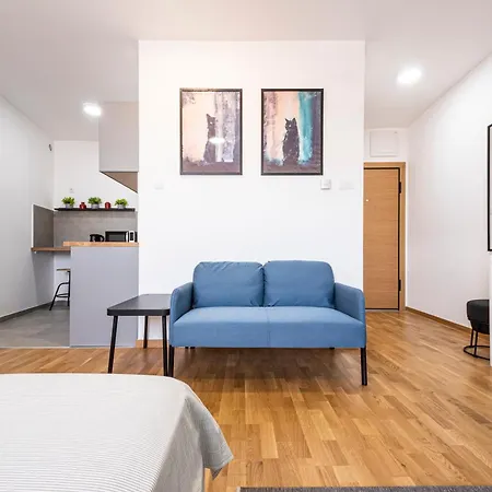 Modern Bright Studio-Free Private Parking-Fast Wi-Fi Нови Сад Екстериор снимка