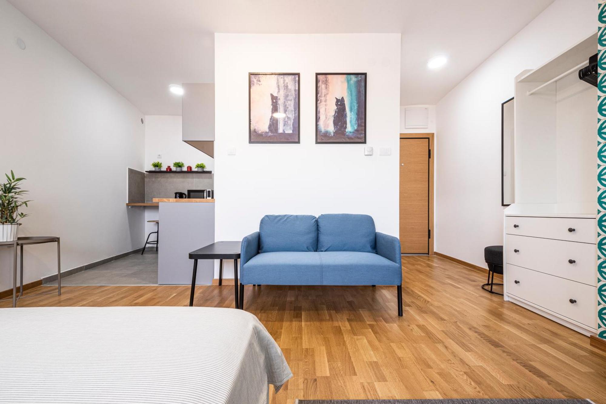 Modern Bright Studio-free Private Parking-fast Wi-fi Novi Sad