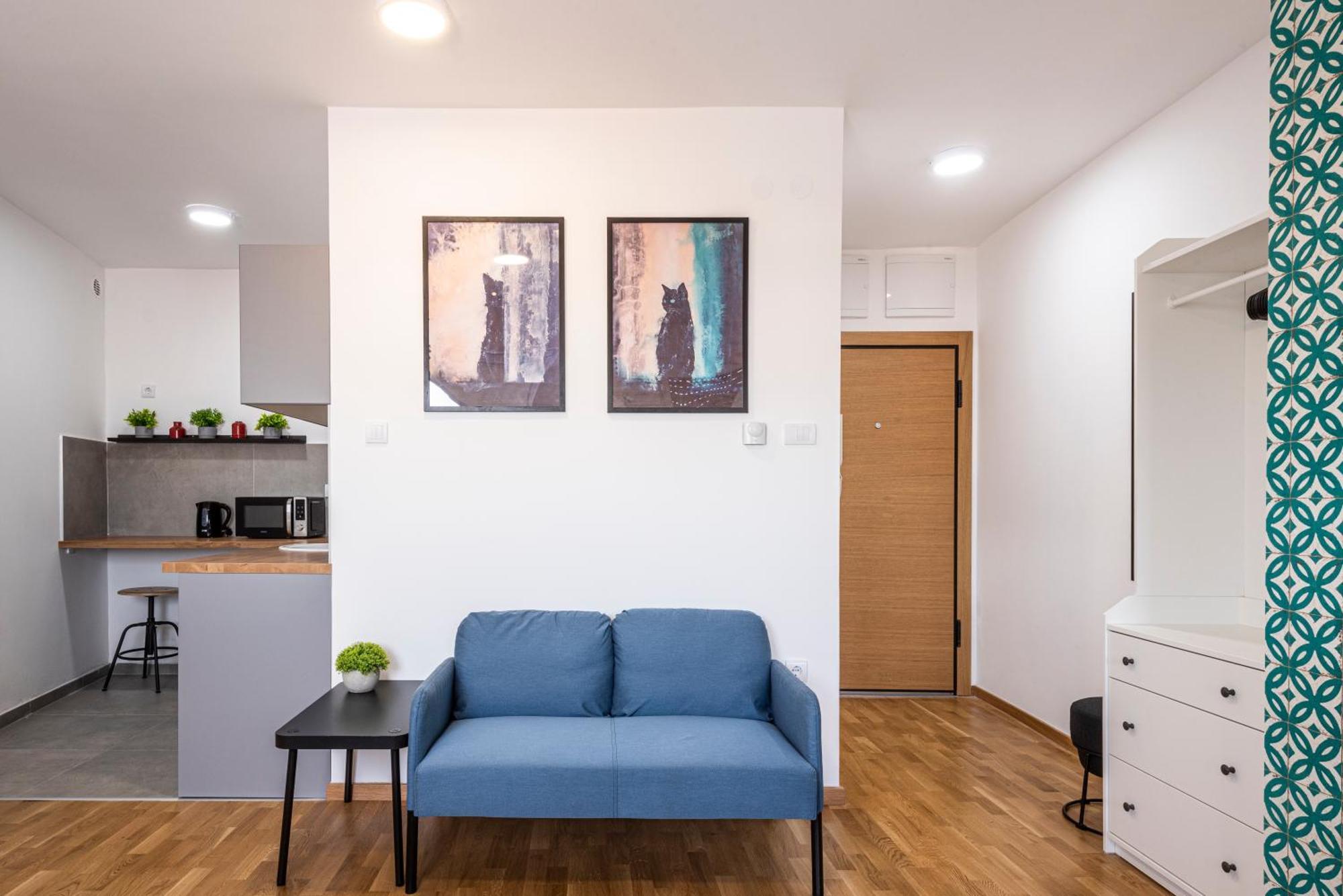 Modern Bright Studio-free Private Parking-fast Wi-fi * Нови Сад